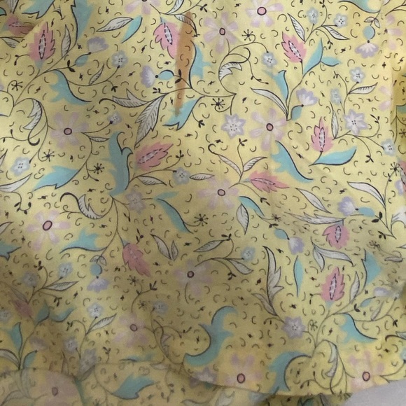 Patty O Neil Vintage dress yellow floral 12 - Picture 15 of 15